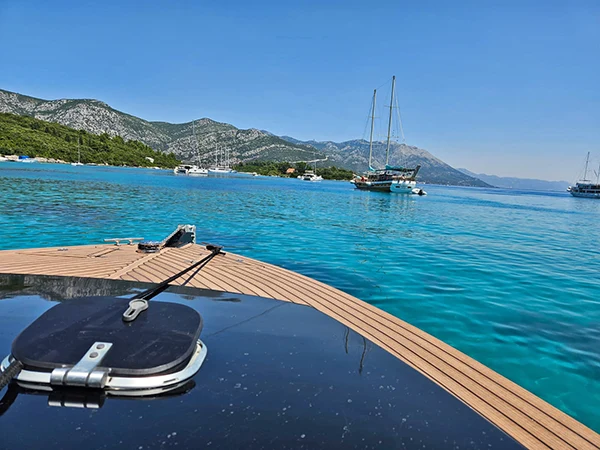 Colnago 35 OPEN on boat tour from Split