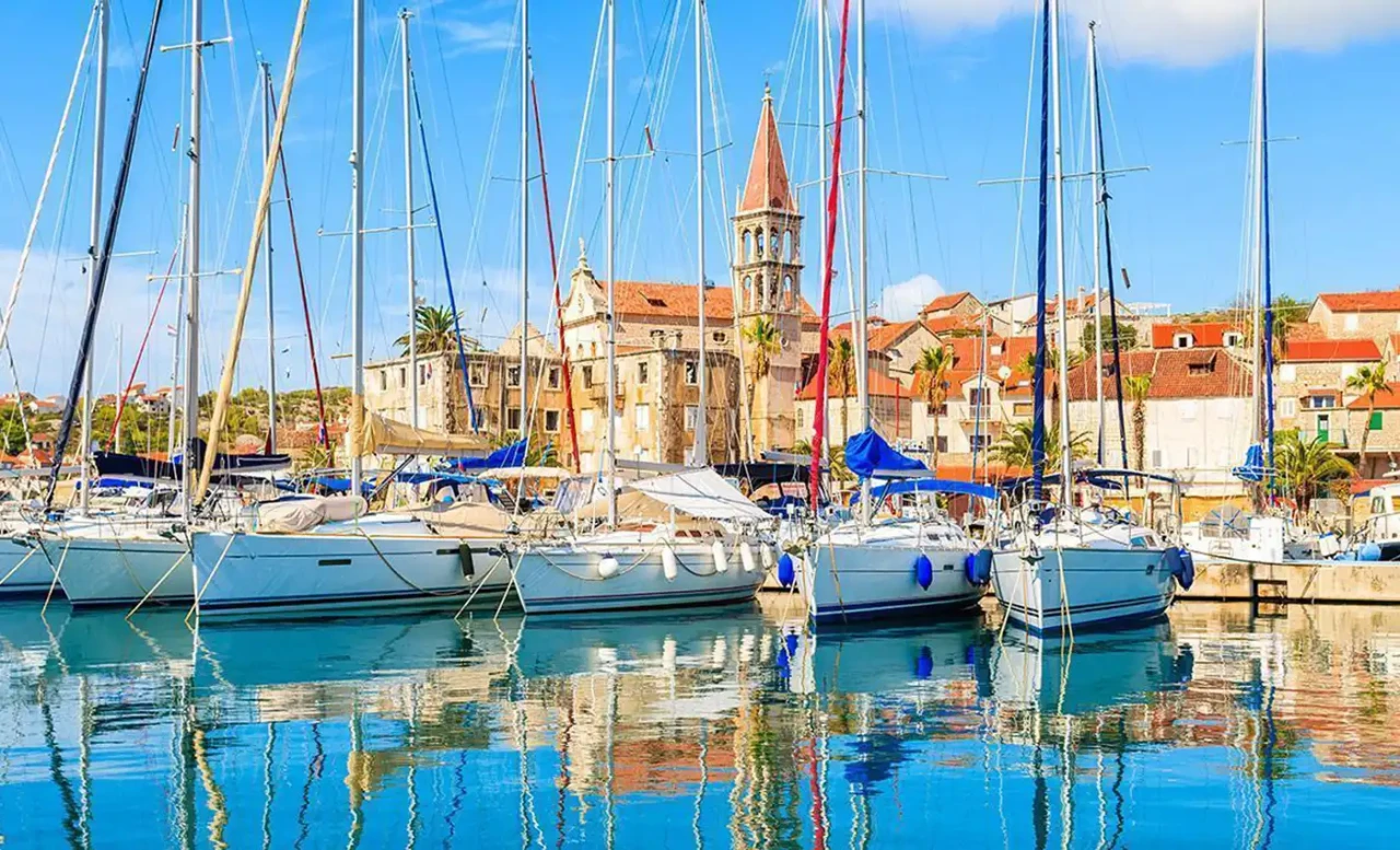  Charming Town And Port Of Milna, Island Brac