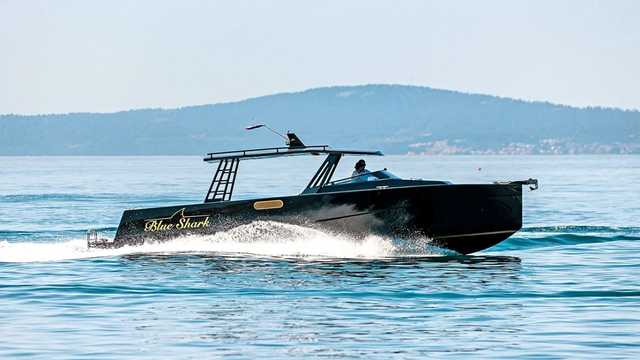Exclusive Blue Shark speedboat