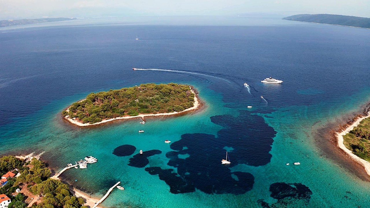 Blue Lagoon by Drvenik Island